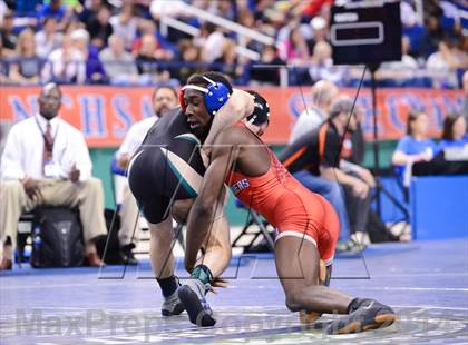 Thumbnail 2 in NCHSAA 2A Wrestling Championships photogallery.
