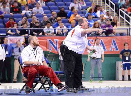 Thumbnail 3 in NCHSAA 2A Wrestling Championships photogallery.