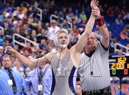 Thumbnail 2 in NCHSAA 2A Wrestling Championships photogallery.
