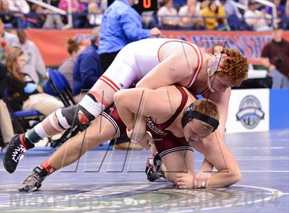 Thumbnail 1 in NCHSAA 2A Wrestling Championships photogallery.
