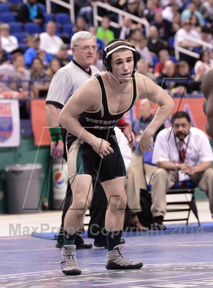 Thumbnail 1 in NCHSAA 2A Wrestling Championships photogallery.