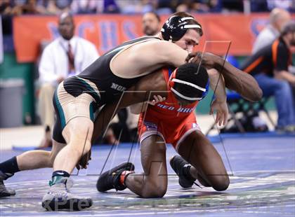 Thumbnail 2 in NCHSAA 2A Wrestling Championships photogallery.