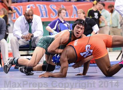 Thumbnail 1 in NCHSAA 2A Wrestling Championships photogallery.