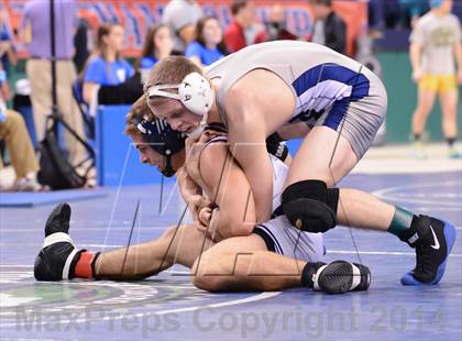 Thumbnail 1 in NCHSAA 2A Wrestling Championships photogallery.