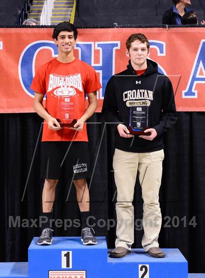 Thumbnail 2 in NCHSAA 2A Wrestling Championships photogallery.