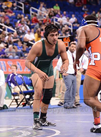 Thumbnail 2 in NCHSAA 2A Wrestling Championships photogallery.