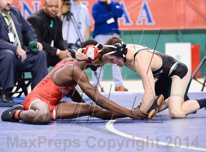 Thumbnail 2 in NCHSAA 2A Wrestling Championships photogallery.