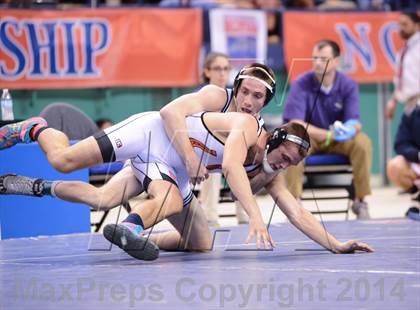 Thumbnail 2 in NCHSAA 2A Wrestling Championships photogallery.