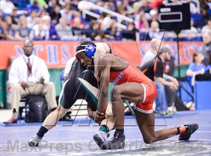 Thumbnail 3 in NCHSAA 2A Wrestling Championships photogallery.