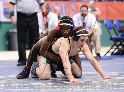 Thumbnail 3 in NCHSAA 2A Wrestling Championships photogallery.