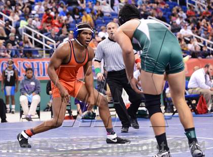 Thumbnail 1 in NCHSAA 2A Wrestling Championships photogallery.
