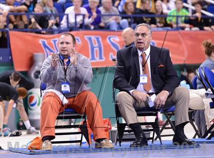Thumbnail 2 in NCHSAA 2A Wrestling Championships photogallery.
