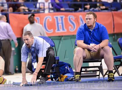 Thumbnail 1 in NCHSAA 2A Wrestling Championships photogallery.