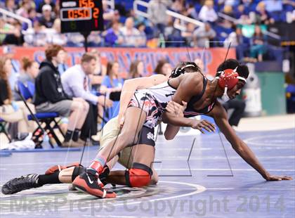 Thumbnail 2 in NCHSAA 2A Wrestling Championships photogallery.
