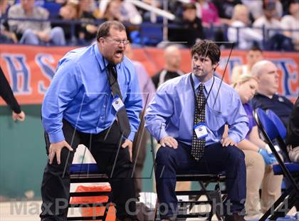 Thumbnail 3 in NCHSAA 2A Wrestling Championships photogallery.