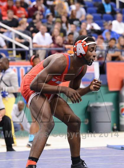 Thumbnail 2 in NCHSAA 2A Wrestling Championships photogallery.