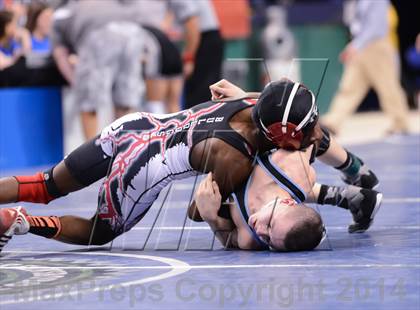 Thumbnail 3 in NCHSAA 2A Wrestling Championships photogallery.