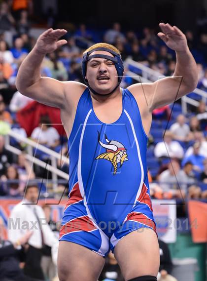Thumbnail 2 in NCHSAA 2A Wrestling Championships photogallery.