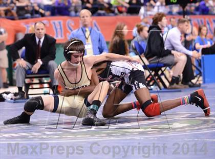 Thumbnail 1 in NCHSAA 2A Wrestling Championships photogallery.