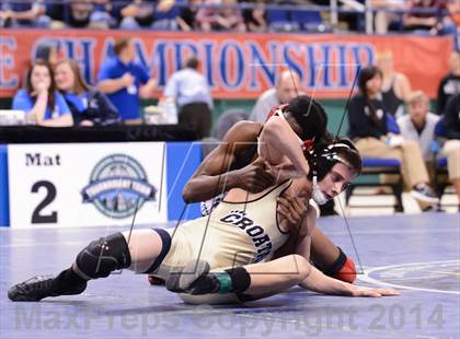 Thumbnail 2 in NCHSAA 2A Wrestling Championships photogallery.