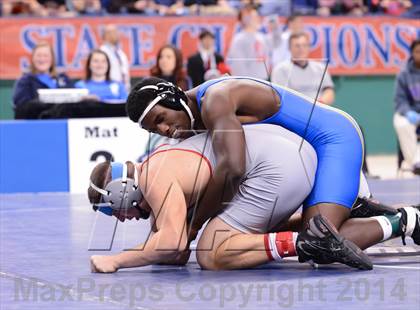 Thumbnail 2 in NCHSAA 2A Wrestling Championships photogallery.
