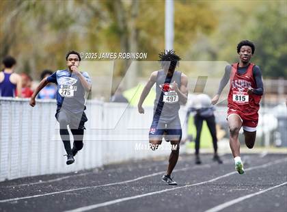 Thumbnail 1 in Lewis James Invitational (100 Meter) photogallery.