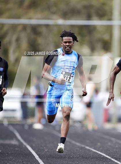 Thumbnail 3 in Lewis James Invitational (100 Meter) photogallery.