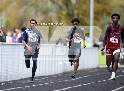 Thumbnail 3 in Lewis James Invitational (100 Meter) photogallery.