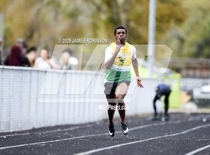 Thumbnail 3 in Lewis James Invitational (100 Meter) photogallery.