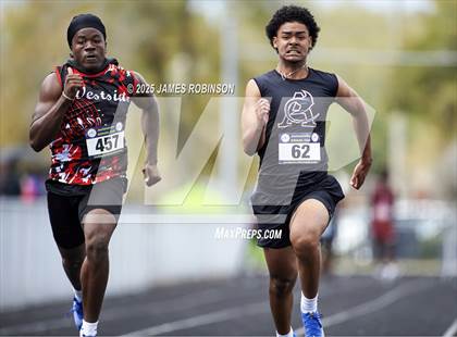Thumbnail 3 in Lewis James Invitational (100 Meter) photogallery.