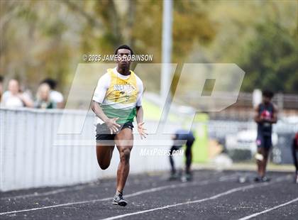 Thumbnail 2 in Lewis James Invitational (100 Meter) photogallery.