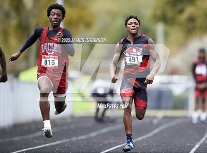 Thumbnail 2 in Lewis James Invitational (100 Meter) photogallery.