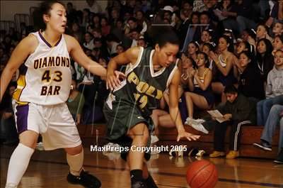 Thumbnail 2 in Long Beach Poly @ Diamond Bar (Sec. Playoff) photogallery.