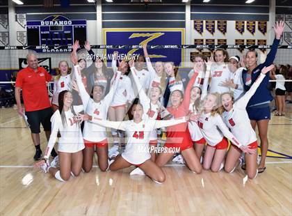 Thumbnail 1 in Assumption vs. Redondo Union (Durango Fall Classic Championship) photogallery.