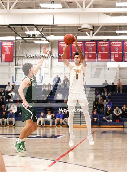 Thumbnail 3 in Archbishop Wood vs Methacton (PIAA 6A Round 1) photogallery.