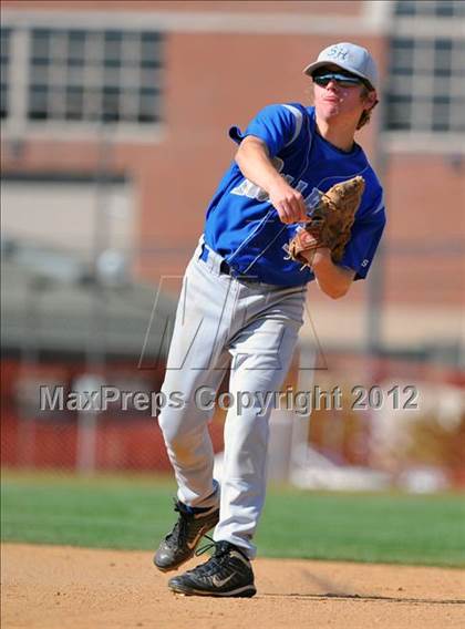Thumbnail 2 in Lancaster Country Day vs Steelton-Highspire (PIAA D3 Playoff) photogallery.