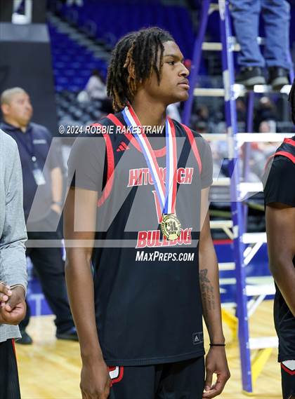 Thumbnail 2 in Ponder vs. Hitchcock (UIL 3A Basketball Final Medal Ceremony) photogallery.