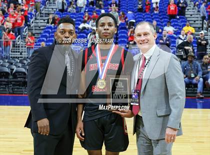 Thumbnail 2 in Ponder vs. Hitchcock (UIL 3A Basketball Final Medal Ceremony) photogallery.