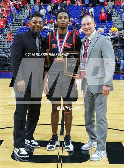Thumbnail 3 in Ponder vs. Hitchcock (UIL 3A Basketball Final Medal Ceremony) photogallery.