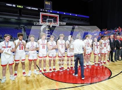 Thumbnail 2 in Ponder vs. Hitchcock (UIL 3A Basketball Final Medal Ceremony) photogallery.