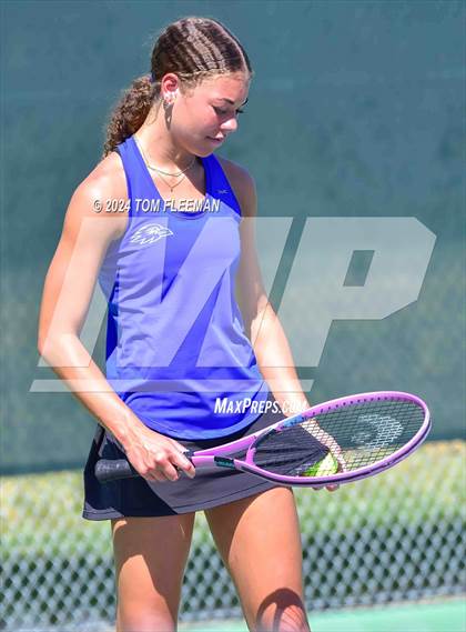 Thumbnail 3 in Sunflower League Girl's JV Quad (Shawnee Mission South) photogallery.