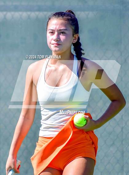 Thumbnail 2 in Sunflower League Girl's JV Quad (Shawnee Mission South) photogallery.