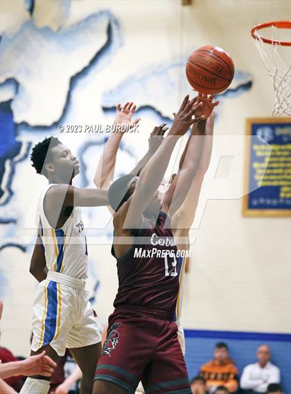 Thumbnail 3 in Greensburg Central Catholic @ Otto-Eldred (PIAA Class AA First Round Playoff) photogallery.