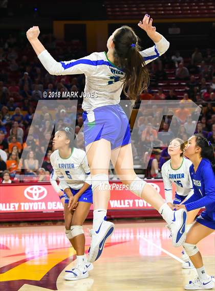 Thumbnail 3 in Xavier College Prep vs. Corona del Sol (AIA 6A Final)  photogallery.