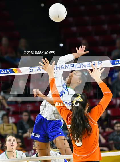 Thumbnail 3 in Xavier College Prep vs. Corona del Sol (AIA 6A Final)  photogallery.