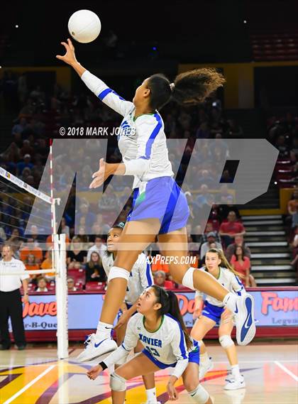 Thumbnail 3 in Xavier College Prep vs. Corona del Sol (AIA 6A Final)  photogallery.