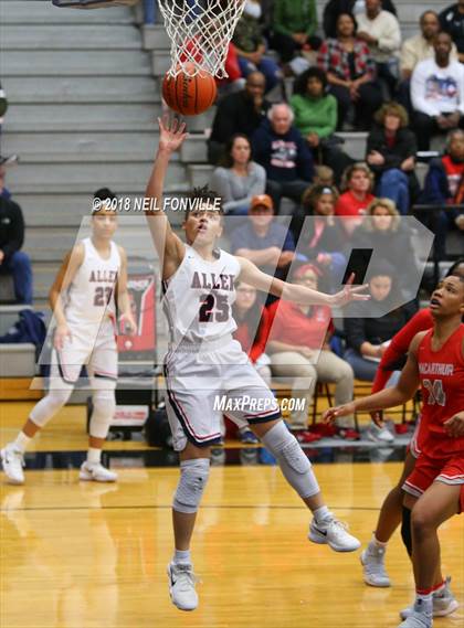 Thumbnail 1 in MacArthur vs. Allen (UIL 6A Area Playoff) photogallery.