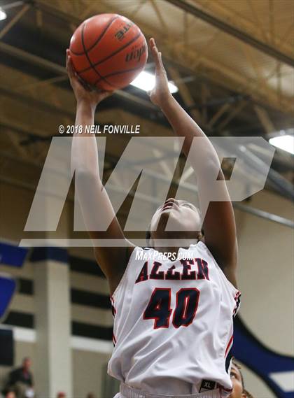 Thumbnail 2 in MacArthur vs. Allen (UIL 6A Area Playoff) photogallery.