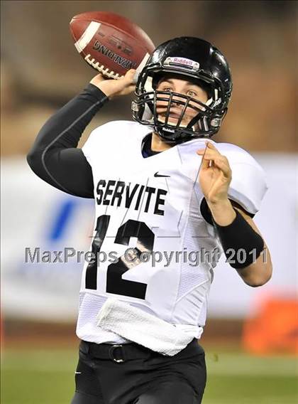 Thumbnail 3 in Mission Viejo vs. Servite (CIF-SS Pac-5 Division Final) photogallery.