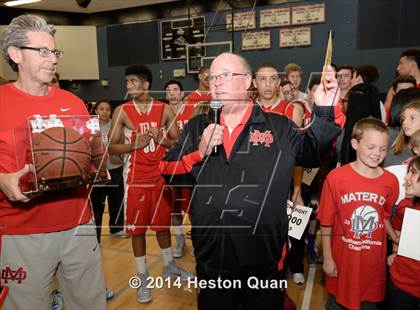 Thumbnail 2 in Mater Dei vs. Corona del Mar (Beach Bash Classic) photogallery.